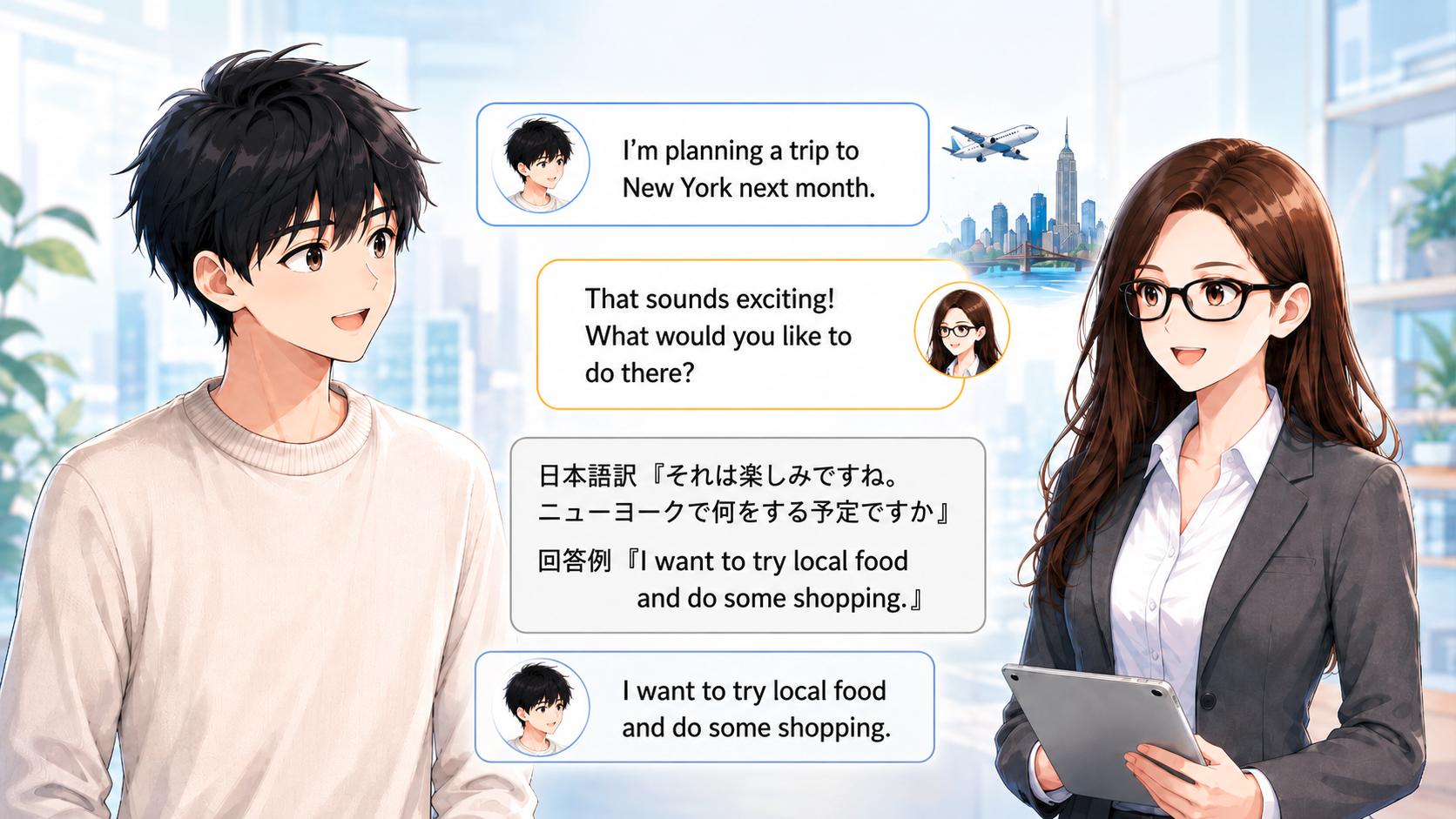 会話レッスン